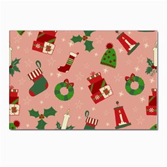 Gifts-christmas-stockings Postcard 4 x 6  (pkg Of 10) by nateshop