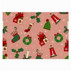 Gifts-christmas-stockings Large Glasses Cloth (2 Sides) by nateshop