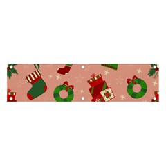 Gifts-christmas-stockings Banner And Sign 4  X 1  by nateshop