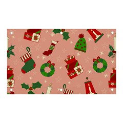 Gifts-christmas-stockings Banner And Sign 5  X 3  by nateshop