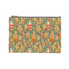 Pattern-santa Cosmetic Bag (large)