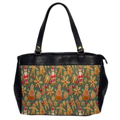 Pattern-santa Oversize Office Handbag by nateshop