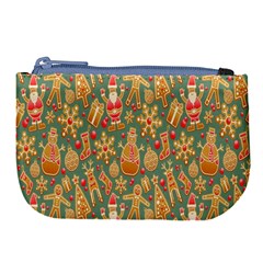 Pattern-santa Large Coin Purse by nateshop