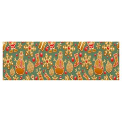 Pattern-santa Banner And Sign 12  X 4  by nateshop