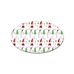 Santa-claus Sticker Oval (10 Pack) by nateshop