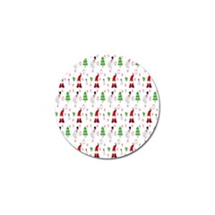 Santa-claus Golf Ball Marker (4 Pack) by nateshop