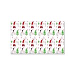 Santa-claus Sticker Rectangular (100 pack) Front