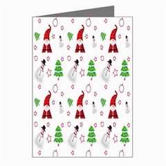 Santa-claus Greeting Cards (pkg Of 8) by nateshop