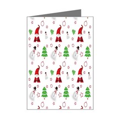 Santa-claus Mini Greeting Card by nateshop