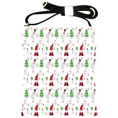 Santa-claus Shoulder Sling Bag by nateshop