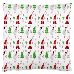 Santa-claus Large Cushion Case (one Side) by nateshop