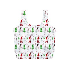 Santa-claus Full Print Recycle Bag (s) by nateshop