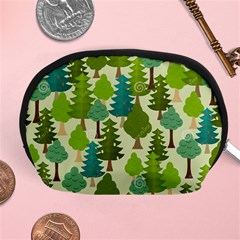 Seamless-forest-pattern-cartoon-tree Accessory Pouch (medium) by nateshop