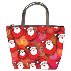 Seamless-santa Claus Bucket Bag by nateshop