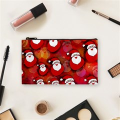 Seamless-santa Claus Cosmetic Bag (small) by nateshop