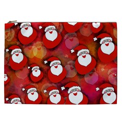 Seamless-santa Claus Cosmetic Bag (xxl) by nateshop