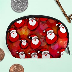 Seamless-santa Claus Accessory Pouch (large) by nateshop