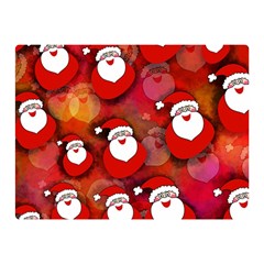 Seamless-santa Claus Double Sided Flano Blanket (mini)  by nateshop