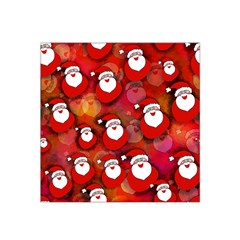 Seamless-santa Claus Satin Bandana Scarf 22  X 22  by nateshop