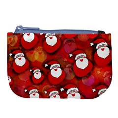 Seamless-santa Claus Large Coin Purse by nateshop