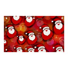 Seamless-santa Claus Banner And Sign 5  X 3  by nateshop