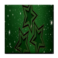 Starchristmas Tile Coaster by nateshop