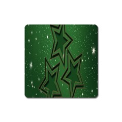 Starchristmas Square Magnet by nateshop