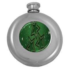 Starchristmas Round Hip Flask (5 Oz) by nateshop