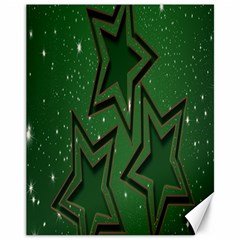 Starchristmas Canvas 11  X 14  by nateshop