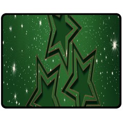 Starchristmas Double Sided Fleece Blanket (medium)  by nateshop