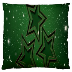 Starchristmas Large Flano Cushion Case (one Side) by nateshop