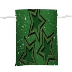 Starchristmas  Lightweight Drawstring Pouch (xl) by nateshop