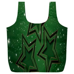 Starchristmas Full Print Recycle Bag (xxl) by nateshop