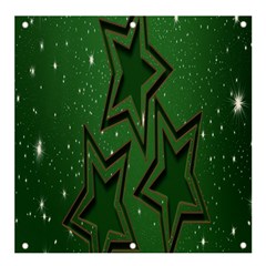 Starchristmas Banner And Sign 4  X 4  by nateshop