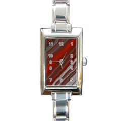 Colored Pattern Bokeh Blurred Blur Rectangle Italian Charm Watch by Ravend