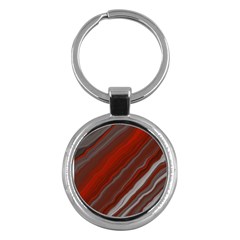 Colored Pattern Bokeh Blurred Blur Key Chain (round) by Ravend