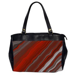 Colored Pattern Bokeh Blurred Blur Oversize Office Handbag (2 Sides) by Ravend