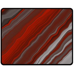 Colored Pattern Bokeh Blurred Blur Double Sided Fleece Blanket (medium)  by Ravend