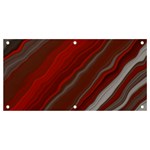 Colored Pattern Bokeh Blurred Blur Banner and Sign 4  x 2  Front