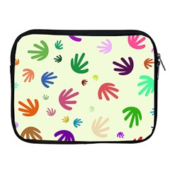 Doodle Squiggles Colorful Pattern Apple Ipad 2/3/4 Zipper Cases by Ravend