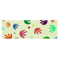 Doodle Squiggles Colorful Pattern Banner And Sign 6  X 2 