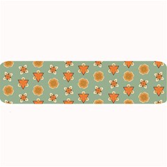 Wallpaper Background Floral Pattern Large Bar Mat by Ravend