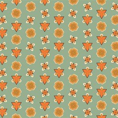 Wallpaper Background Floral Pattern Play Mat (square) by Ravend