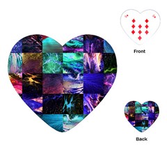 Patchwork Decorative Decor Tile Playing Cards Single Design (heart)