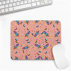 Rocket Ship Rocket Spaceship Small Mousepad by Ravend