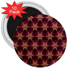 Background Pattern Icon Design 3  Magnets (10 Pack)  by Ravend