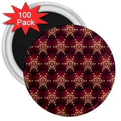 Background Pattern Icon Design 3  Magnets (100 Pack) by Ravend