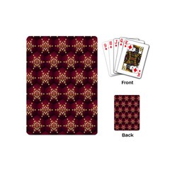 Background Pattern Icon Design Playing Cards Single Design (mini) by Ravend