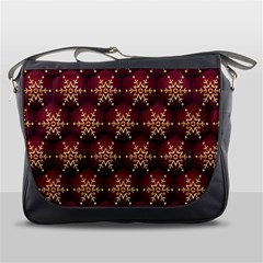 Background Pattern Icon Design Messenger Bag by Ravend