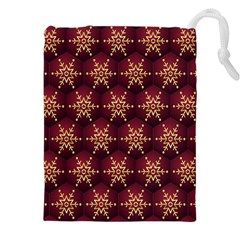 Background Pattern Icon Design Drawstring Pouch (5xl) by Ravend